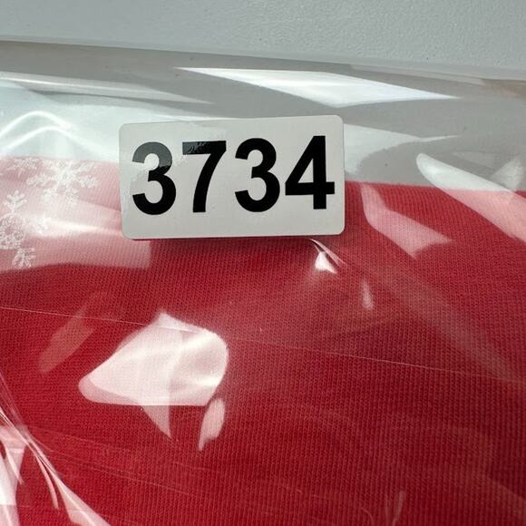 Life Is Good Top Women Large Red Crusher Tee Classic Fit Snowflake Heart Holiday - Picture 12 of 12